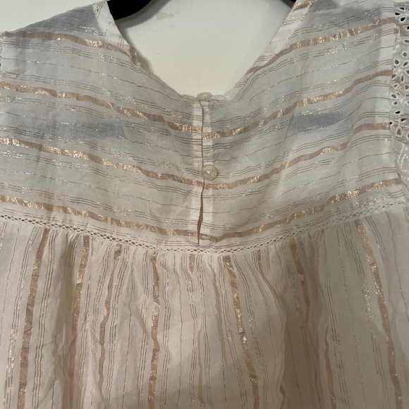 NWOT Matilda Jane Good Hart Ruffle cap sleeve top size S - Picture 6 of 6